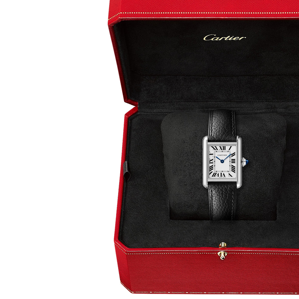 Tank Must SolarBeat™ Small Model | 22mm, Steel, Leather, White Dial - image 3